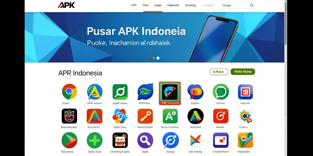 Tampilan menu yang user-friendly dan menarik.