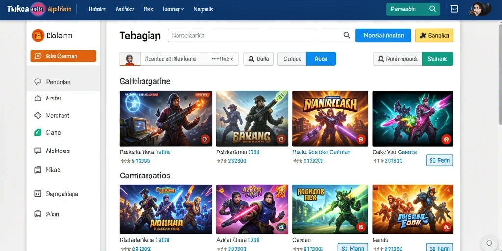 Tampilan antarmuka pengguna yang menarik dan intuitif.