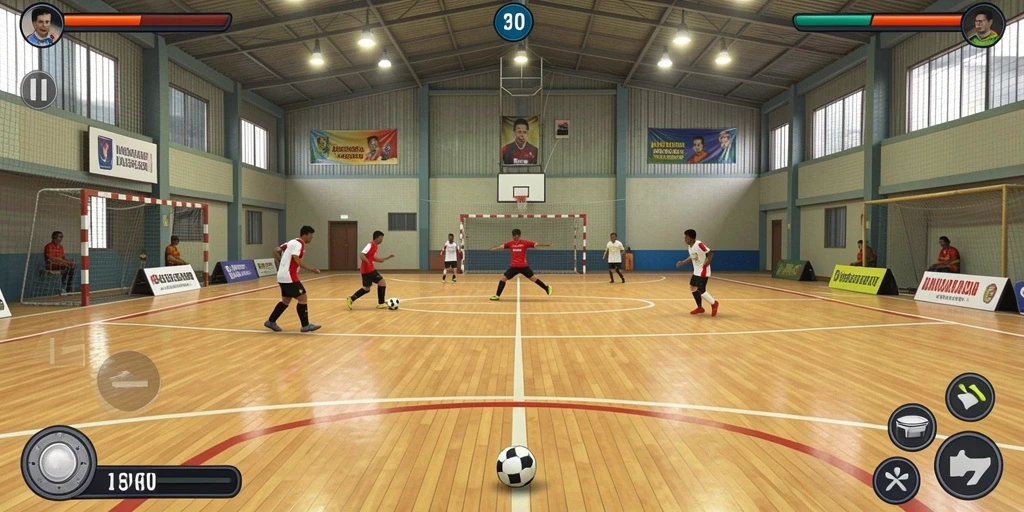Tampilan grafis yang cerah dan menarik.