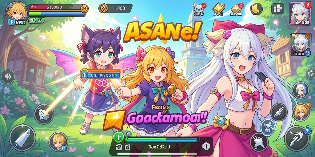 Screenshot menunjukkan aksi seru dalam D200M.