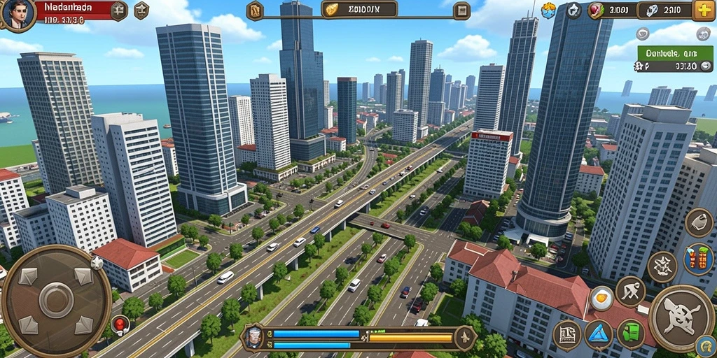 Tangkapan layar menampilkan karakter utama dalam aksi.