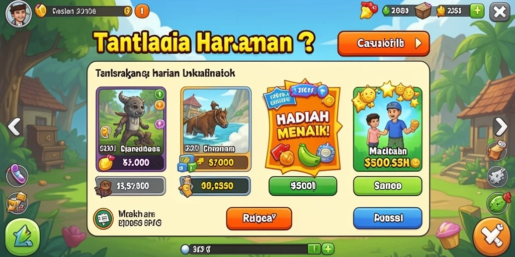 Tampilan antarmuka DULTOGEL yang ramah pengguna.