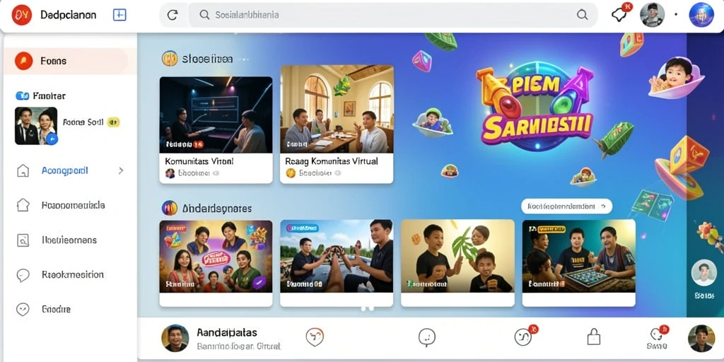 Tampilan grafis yang memukau dan interaktif.