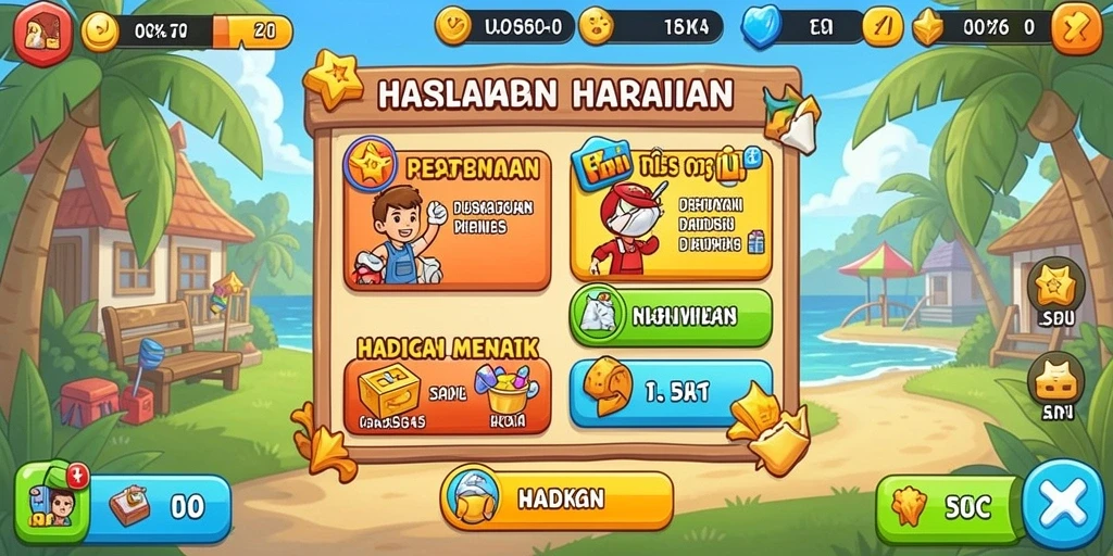 Tampilan antarmuka yang menarik dan mudah digunakan.