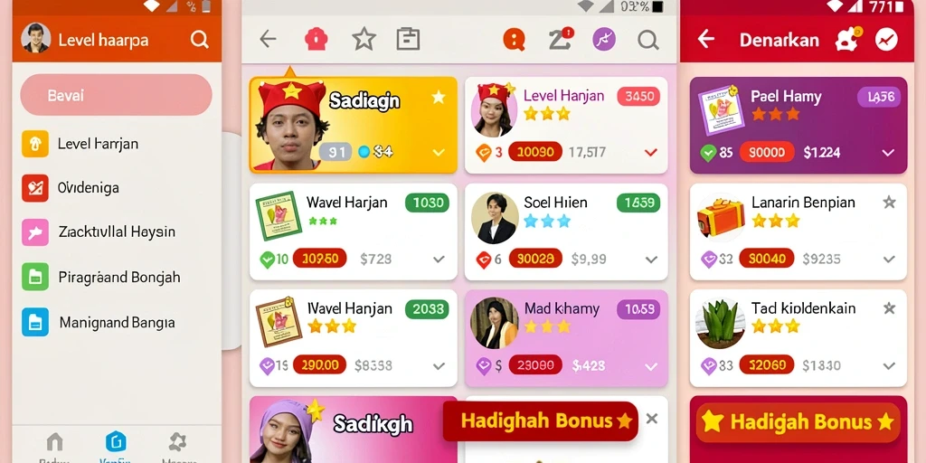 Tampilan antarmuka user-friendly KASIR777.