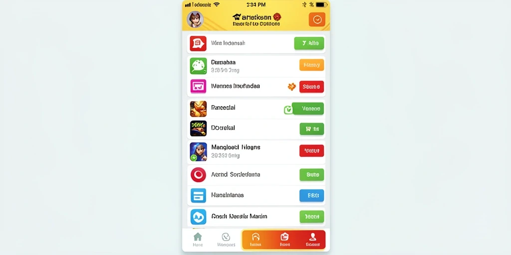 Tampilan antarmuka yang user-friendly.