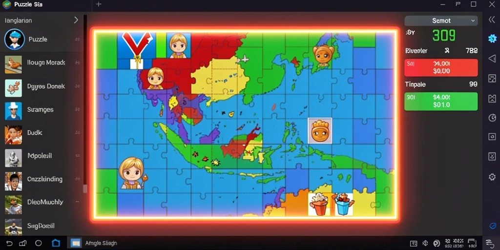 Tampilan awal yang menarik dan mudah dimengerti.