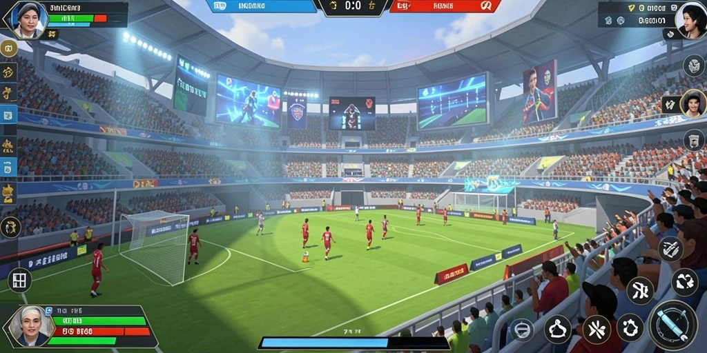 Tangkapan layar dari gameplay RPVIP3 yang mendebarkan.