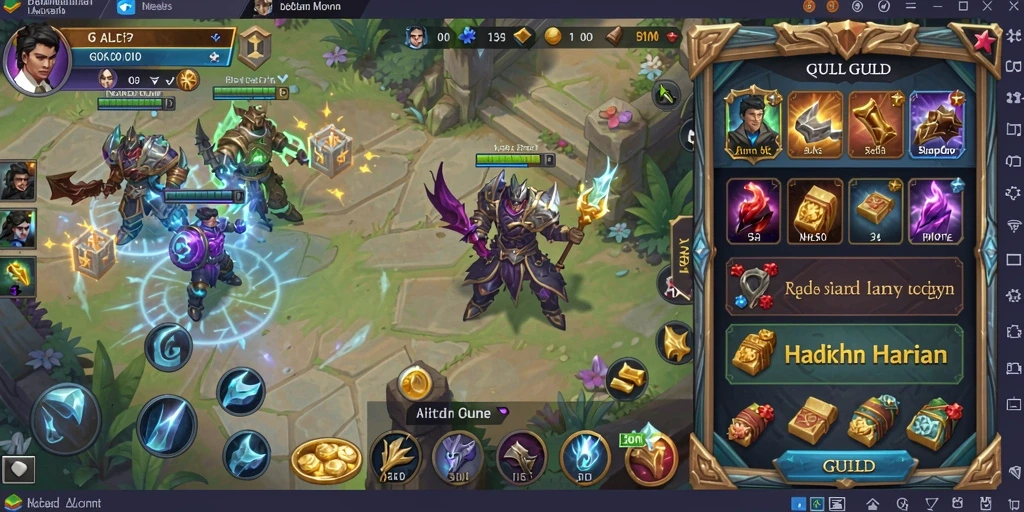Screenshot fitur pilihan karakter yang menarik.