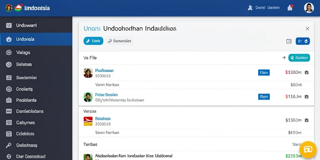 Tampilan awal yang menarik dan user-friendly.