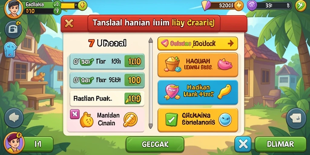 Tampilan antarmuka yang menarik dan mudah digunakan.