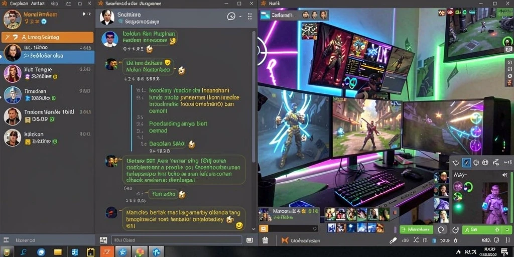 Antarmuka aplikasi yang user-friendly dan menarik.